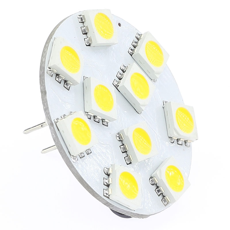 10x G4 12 SMD 5050 LED Lampe Birne Spot Licht Leuchtmittel warmweiss 10-24V 2W