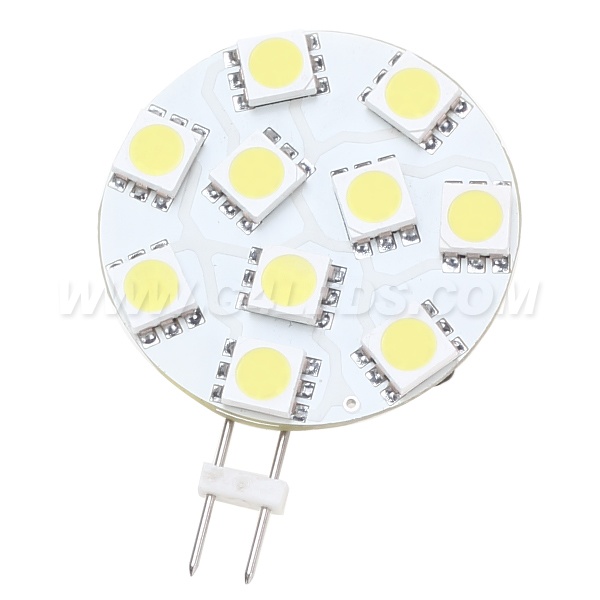 thumbnail image 2 of 10-Pack G4 LED Bulbs – DC 12V, 4W, 6000-6500K White, 370LM – For Cabinet Lighting 2 of 6