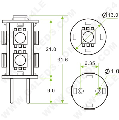 GY6.35 Led