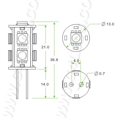 G4 Led Bulb 24v 